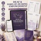 Deaf and Hard-of-Hearing Empowerment Deluxe Planner — listing image 06