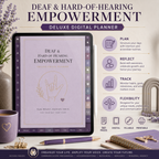 Deaf and Hard-of-Hearing Empowerment Deluxe Planner — listing image 07