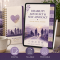 Disability Advocacy and Self-Advocacy Deluxe Planner — listing image 01