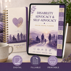 Disability Advocacy and Self-Advocacy Deluxe Planner — listing image 01