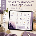 Disability Advocacy and Self-Advocacy Deluxe Planner — listing image 04