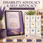 Disability Advocacy and Self-Advocacy Deluxe Planner — listing image 10