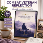 Combat Veteran Reflection Deluxe Digital Planner — listing image 05
