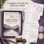 Combat Veteran Reflection Deluxe Digital Planner — listing image 08