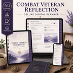 Combat Veteran Reflection Deluxe Digital Planner — listing image 09