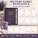 Military Family Resilience Deluxe Digital Planner — listing image 02