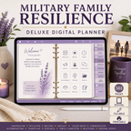Military Family Resilience Deluxe Digital Planner — listing image 04