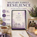 Military Family Resilience Deluxe Digital Planner — listing image 05