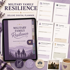 Military Family Resilience Deluxe Digital Planner — listing image 08
