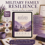 Military Family Resilience Deluxe Digital Planner — listing image 10