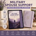 Military Spouse Support Deluxe Digital Planner — listing image 01