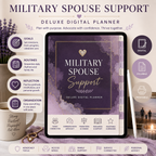Military Spouse Support Deluxe Digital Planner — listing image 03