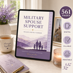 Military Spouse Support Deluxe Digital Planner — listing image 05