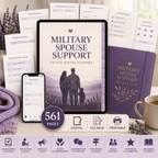Military Spouse Support Deluxe Digital Planner — listing image 06