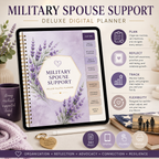Military Spouse Support Deluxe Digital Planner — listing image 07