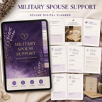 Military Spouse Support Deluxe Digital Planner — listing image 08