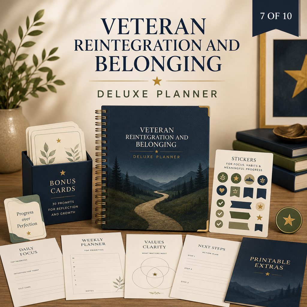 Veteran Reintegration and Belonging Deluxe Planner — listing image 07