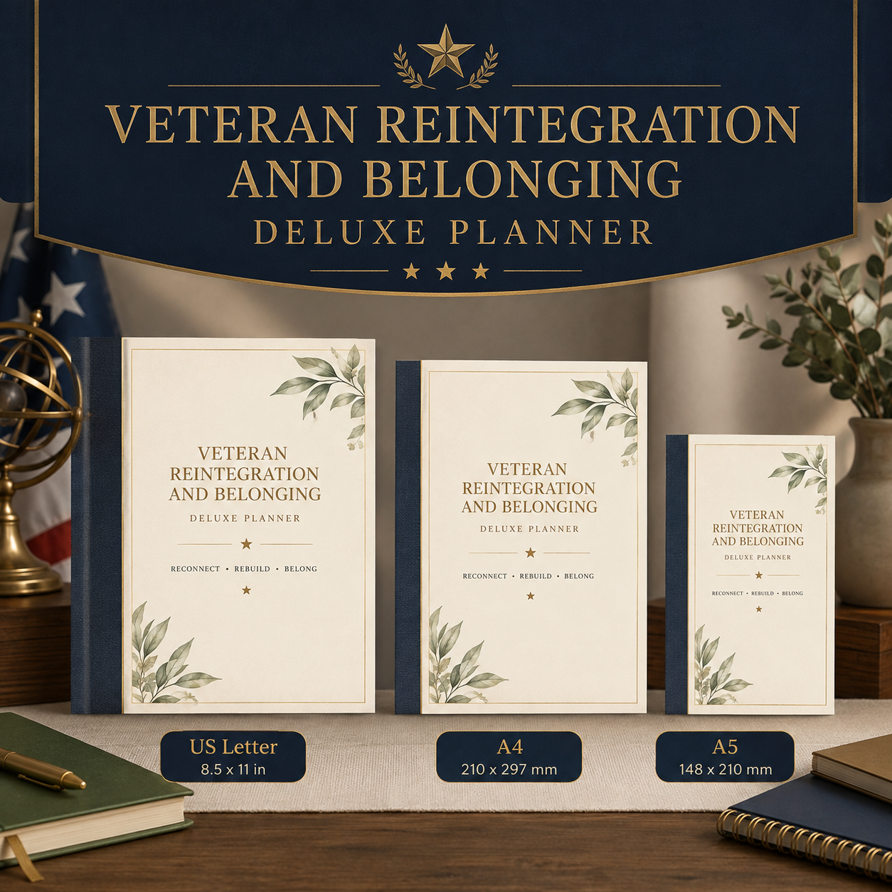 Veteran Reintegration and Belonging Deluxe Planner — listing image 10