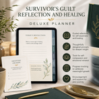 Survivor's Guilt Reflection and Healing Deluxe Planner — listing image 02