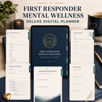 First Responder Mental Wellness Deluxe Digital Planner — listing image 02