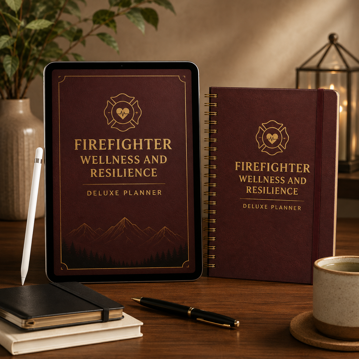 Firefighter Wellness and Resilience Deluxe Planner — listing image 01