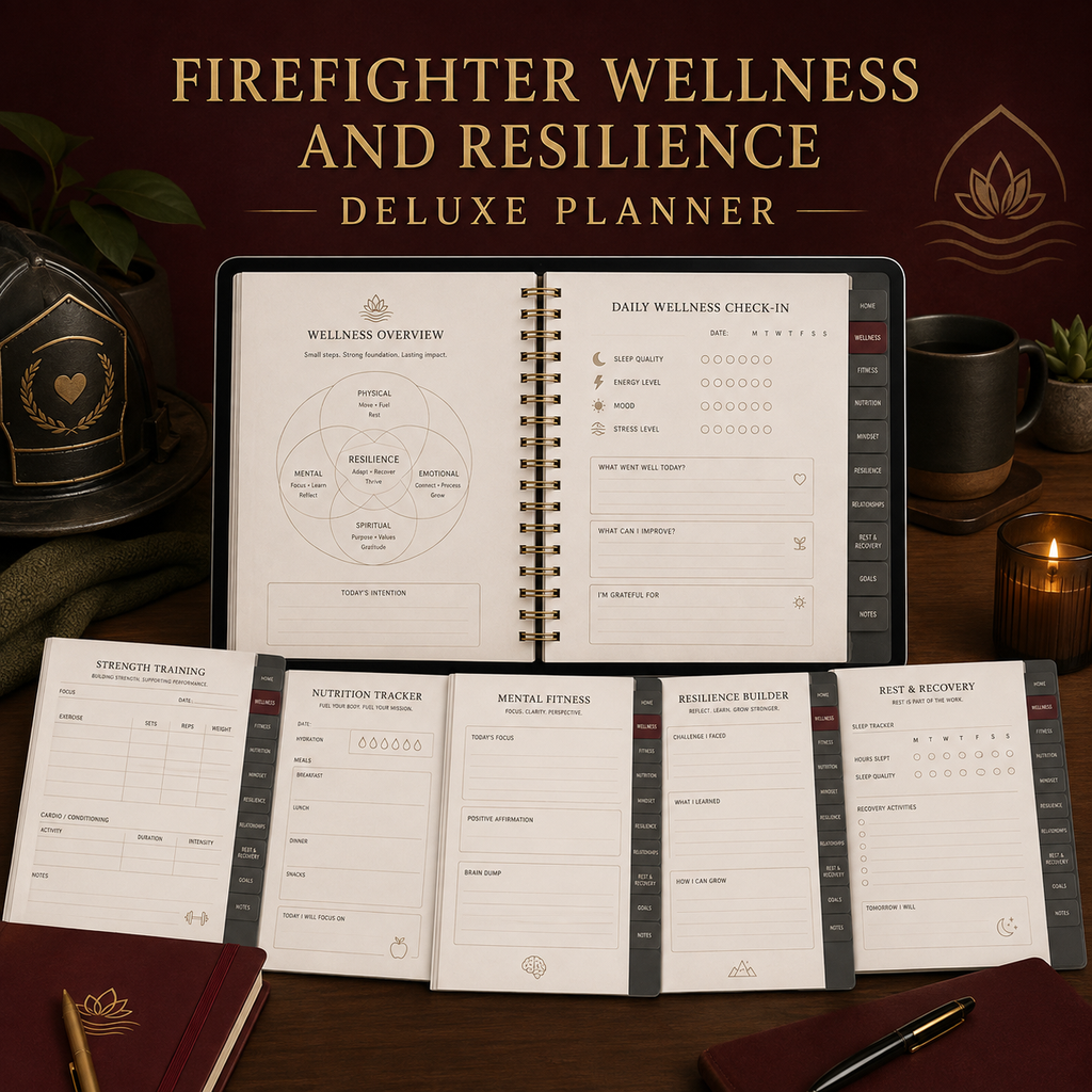 Firefighter Wellness and Resilience Deluxe Planner — listing image 03