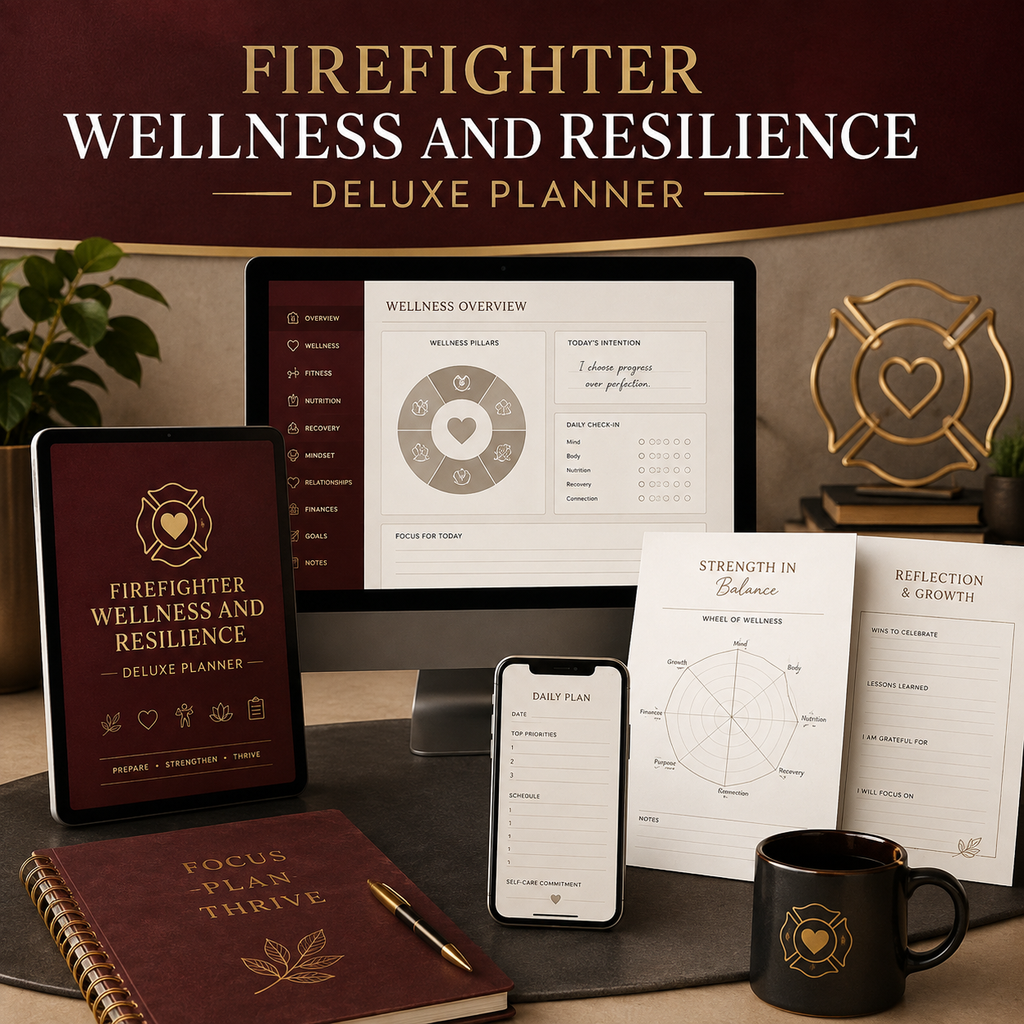 Firefighter Wellness and Resilience Deluxe Planner — listing image 05