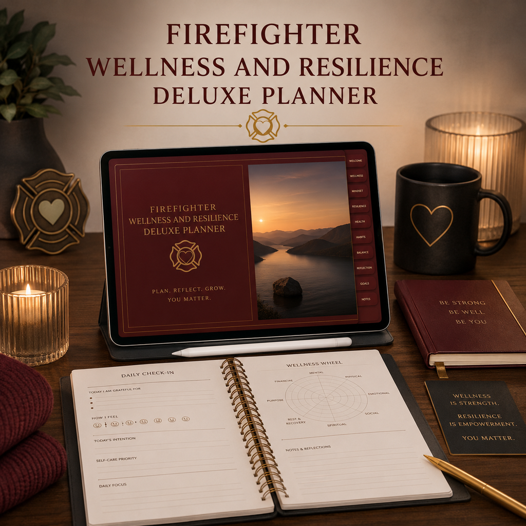 Firefighter Wellness and Resilience Deluxe Planner — listing image 08