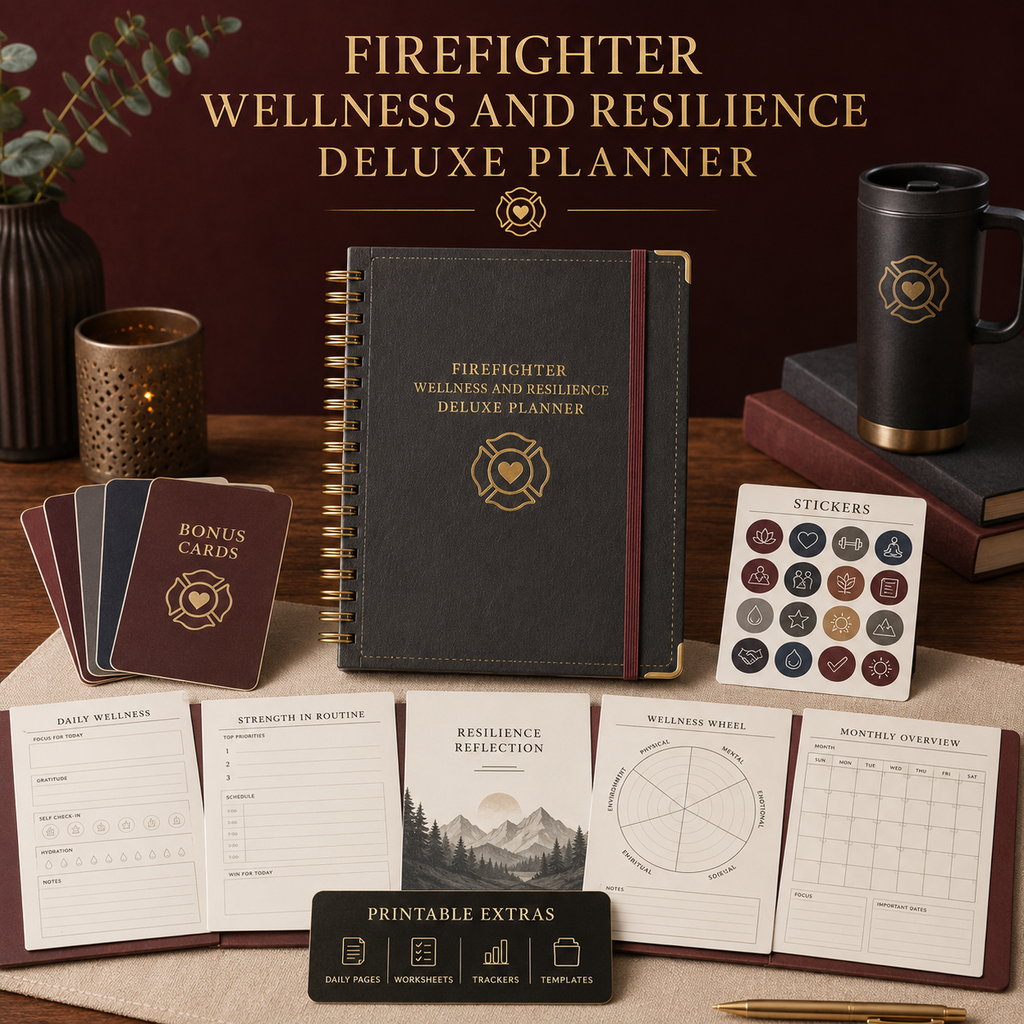 Firefighter Wellness and Resilience Deluxe Planner — listing image 09