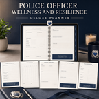 Police Officer Wellness and Resilience Deluxe Planner — listing image 02