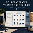 Police Officer Wellness and Resilience Deluxe Planner — listing image 03