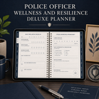 Police Officer Wellness and Resilience Deluxe Planner — listing image 06
