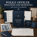 Police Officer Wellness and Resilience Deluxe Planner — listing image 07
