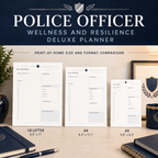 Police Officer Wellness and Resilience Deluxe Planner — listing image 09