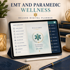 EMT and Paramedic Wellness Deluxe Digital Planner — listing image 01