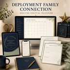 Deployment Family Connection Deluxe Digital Planner — listing image 05