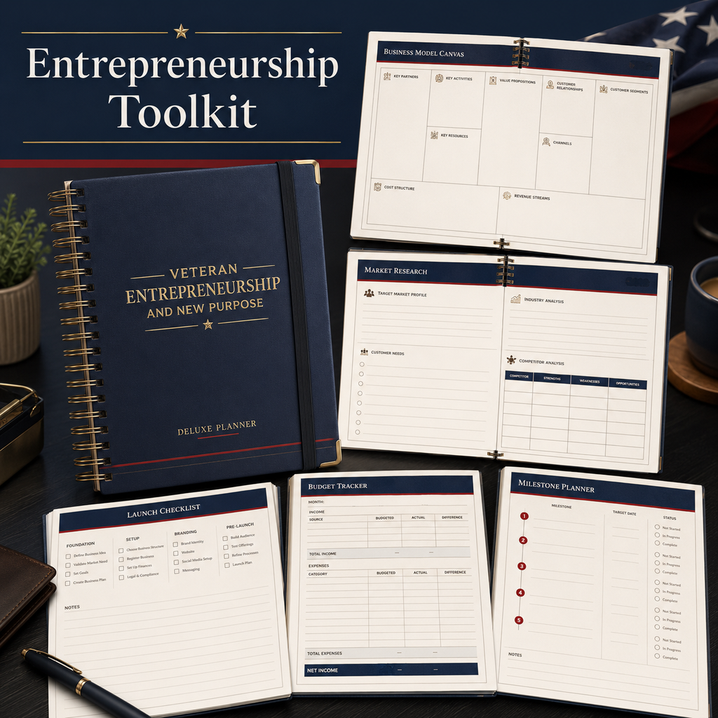 Veteran Entrepreneurship and New Purpose Deluxe Planner — listing image 08