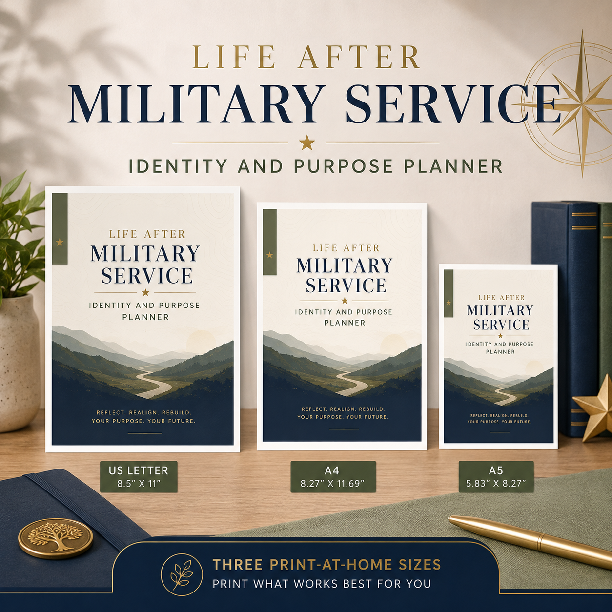Life After Military Service Identity and Purpose Planner — listing image 09