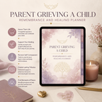 Parent Grieving a Child Remembrance and Healing Planner — listing image 03