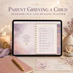 Parent Grieving a Child Remembrance and Healing Planner — listing image 07