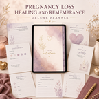 Pregnancy Loss Healing and Remembrance Deluxe Planner — listing image 03