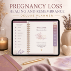 Pregnancy Loss Healing and Remembrance Deluxe Planner — listing image 05