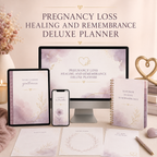 Pregnancy Loss Healing and Remembrance Deluxe Planner — listing image 09