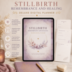 Stillbirth Remembrance and Healing Deluxe Digital Planner — listing image 03