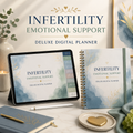 Infertility Emotional Support Deluxe Digital Planner — listing image 01
