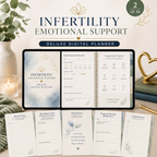 Infertility Emotional Support Deluxe Digital Planner — listing image 02