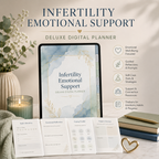 Infertility Emotional Support Deluxe Digital Planner — listing image 07