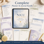 NICU Parent Journey Deluxe Digital Planner and Journal — listing image 09