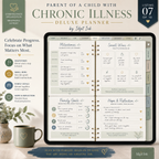 Parent of a Child With Chronic Illness Deluxe Planner — listing image 07