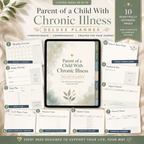 Parent of a Child With Chronic Illness Deluxe Planner — listing image 09